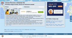 Desktop Screenshot of distanzechilometriche.net
